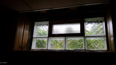 Lower Level Block Glass window