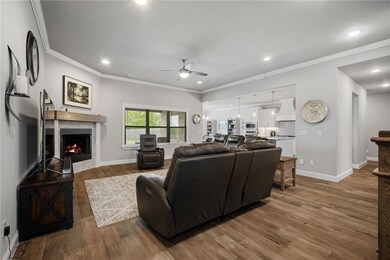 Open living room