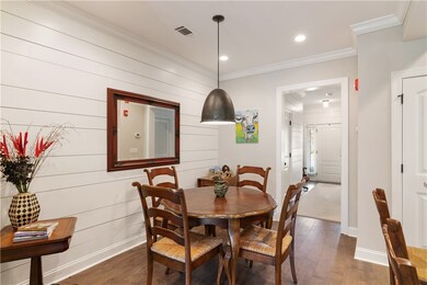 Dining area and foyer