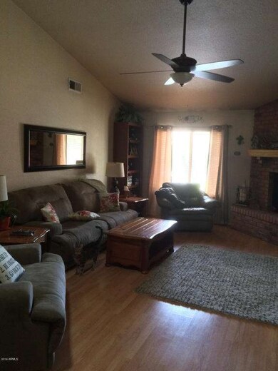 Great Room - Vaulted Ceiling - Fireplace