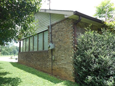 Side View of the Carport