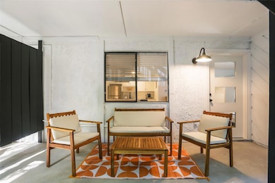 View of patio