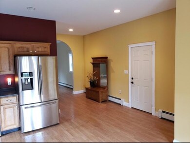Kitchen in living room