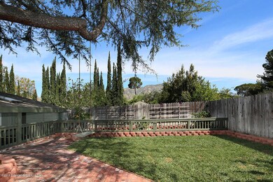 Scoville Backyard with View and Vegtable