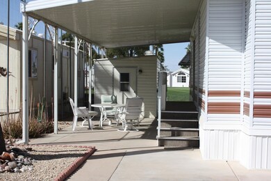 Front View of Patio