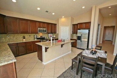 Kitchen is very open to family room.