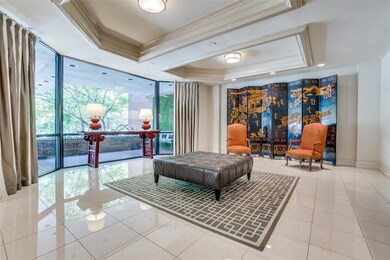 Lobby with 24 hour concierge.