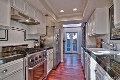 Remodeled Kitchen with brick patio off the back.