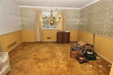 Formal dining room for entertaining