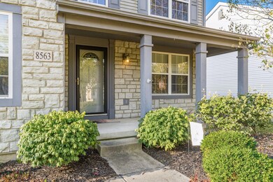 8563 Robbins Loop Dr front porch