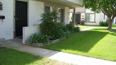 Front Door View of 7127 Fulton Way, Stanton with p