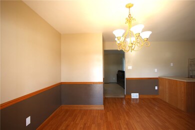 Nice 12x12 Dining Room with Oak Chair Rail Detail,