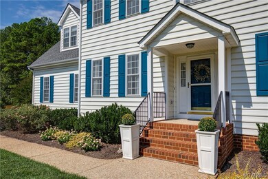 Walkway to front door