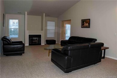 Spacious Living room that has a wired place for yo