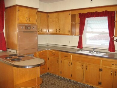 Spacious eat-in kitchen is adjacent to the dining 