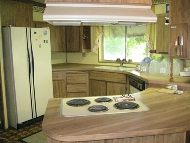 Large bright kitchen
