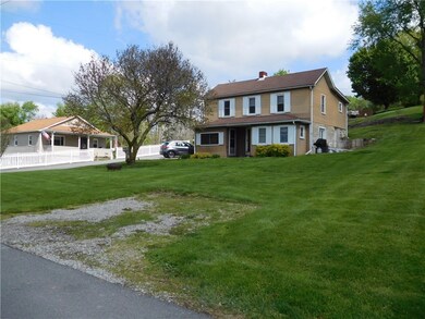 Left side of lot