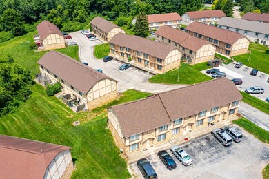 Aerial-All 5 bldgs Looking N