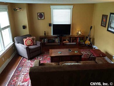 Living Room. View as you head up the staircase.