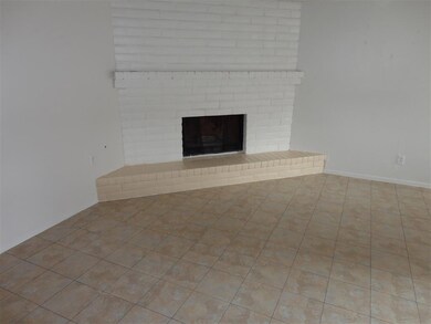 Living Area With Fireplace