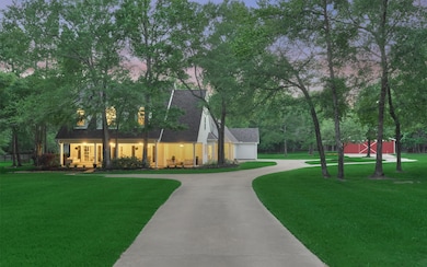 Simplify life, all in the shade of mature oak trees.