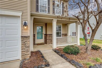 Cute Porch and Teal Door!