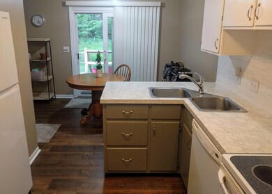 kitchen from hallway