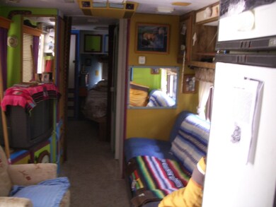 View inside trailer