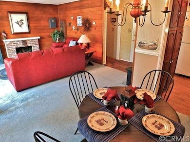 Dining area is open to the living room and kitchen