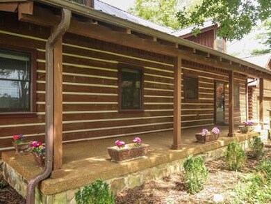 Large Covered Front Porch
