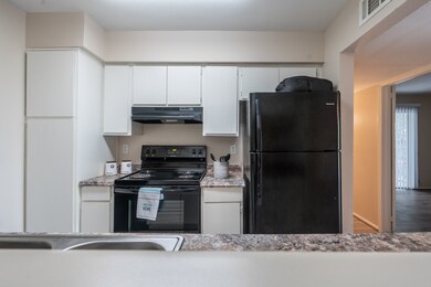 Gallery kitchen with new appliances installed in A