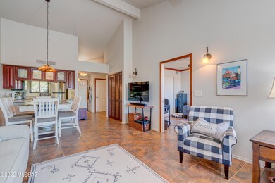 Dining and living areas
