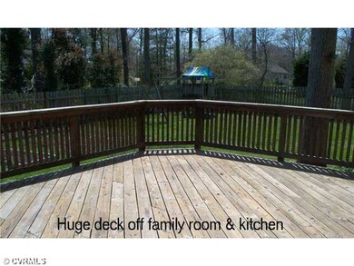 Patio/Deck - 20 'X19' DECK WITH ENTRY FROM THE FAM
