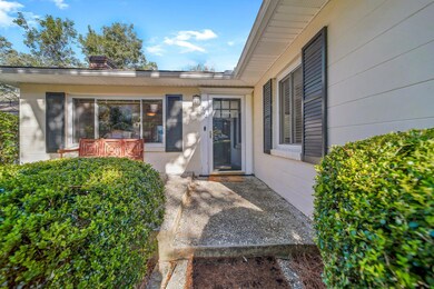 Entrance at front of house