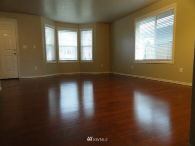 Open concept living room and dining area.