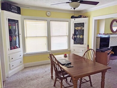 Dining Room with Built-in China Cabinets