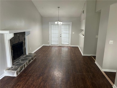 Family room and eating area off kitchen