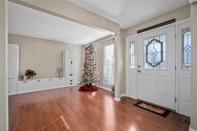 Entry Foyer with laminate flooring throughout main
