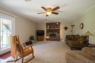 Family Room w/Gas or Wood Burning FP