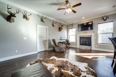 Wood floors, gas fireplace and more!