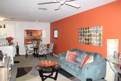 Living and dining rooms