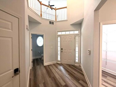 Main Entrance two story foyer