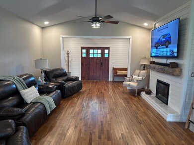 Living Room with Fireplace