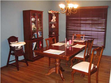 Room for a Buffet or China Cabinet.