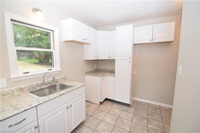 Plenty of space for a new stove and refrigerator