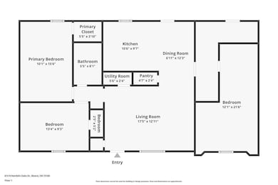 View of home floor plan