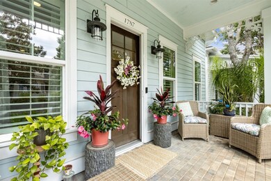 Covered front porch