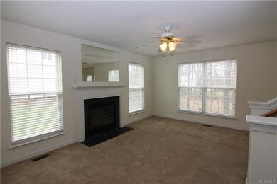 Family Room with fireplace.