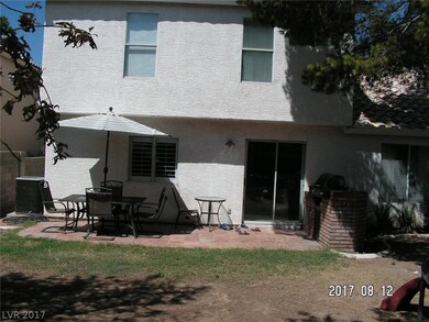 Rear of home.  This home backs up to a quiet stree