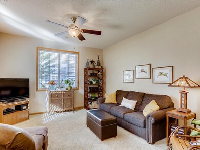 Bright open rooms.